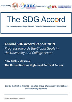 SDG Accord Report 2019: Progress towards the Global Goals in the HE and FE Sector image #1