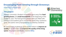 Encouraging Plant Growing - Abertay University image #2