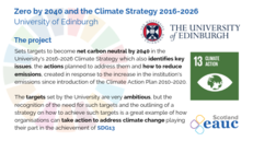 Zero by 2040 and the Climate Strategy 2016-2026 - University of Edinburgh image #2