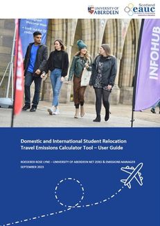 The Domestic and International Student Relocation Travel Emissions Calculator Tool image #1