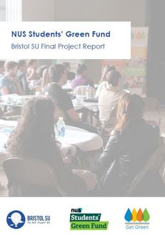 Bristol University Student Union - Get Green Project Report image #1