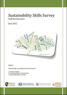 Sustainability Skills Survey Staff Questionnaire image #1