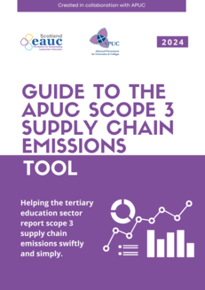 Guide to the APUC Scope 3 Supply Chain Emissions Reporting Tool