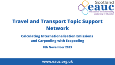 Travel and Transport Topic Support Network - 8th November 2023 image #1